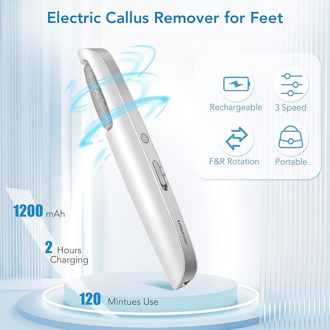 Renoura™ Electric Foot Callus Remover