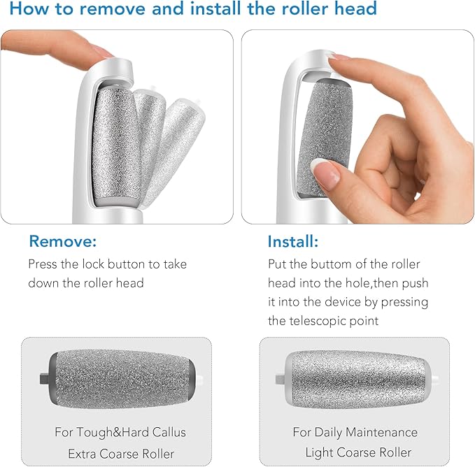 Renoura™ Electric Foot Callus Remover