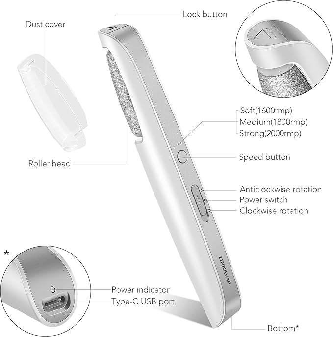 Renoura™ Electric Foot Callus Remover