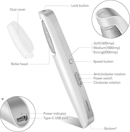 Renoura™ Electric Foot Callus Remover