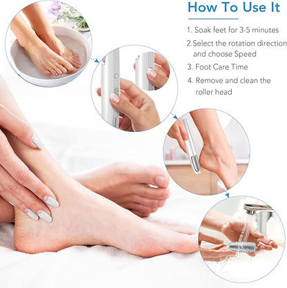 Renoura™ Electric Foot Callus Remover